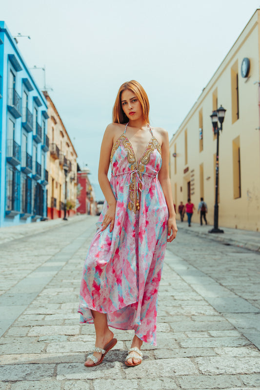 Aura Tropical Dress 